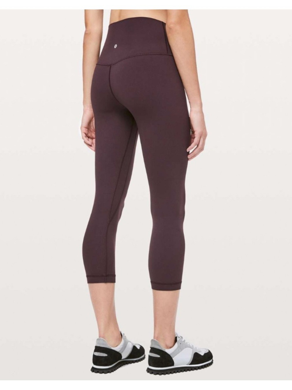 lululemon athletica Plum Cropped High-Rise Leggings